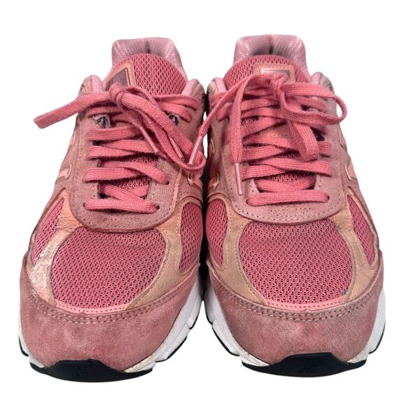 New Balance 990v4 Sneakers Men’s 8 Sunrise Rose Lace Up Shoes M990SR4 READ FLAWS - Picture 2 of 11